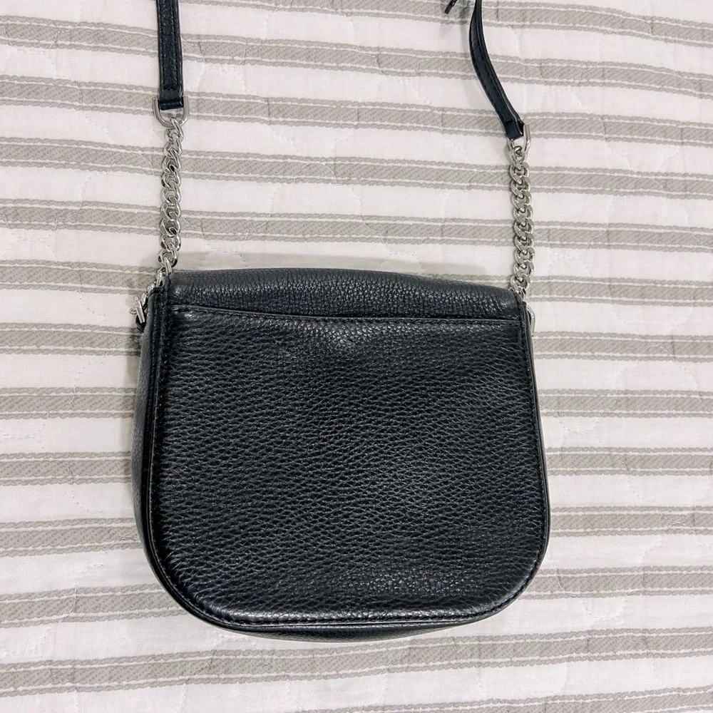 Like New Michael Kors Black Crossbody - Picture 3 of 9
